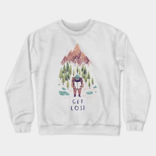 get lost Crewneck Sweatshirt